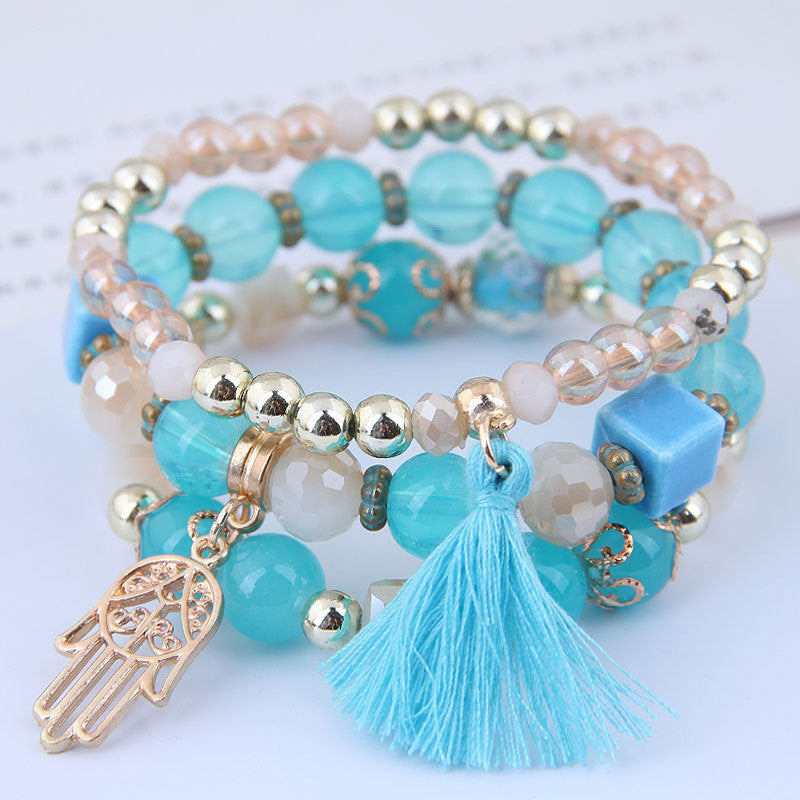 Wholesale Opal Vintage Ethnic Alloy Bracelet